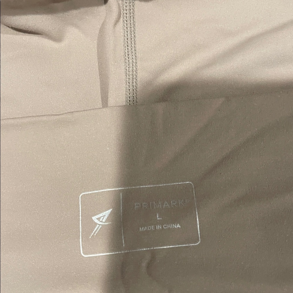 Primark Light Tan Zip-Up Jacket xxL pants are a large tee shirt is small 3 pice - Picture 6 of 6